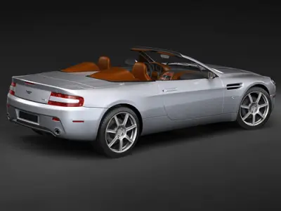 Aston Martin v8 Vantage Roadster 3D model