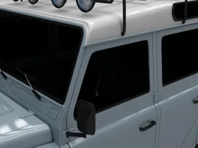 Land Rover Defender 110 Utility Station Wagon 3D model