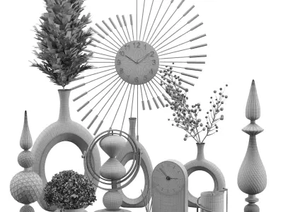 decorative 69 3D model