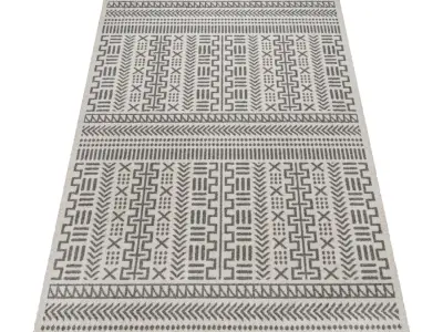 Rug Set 1428 3D model