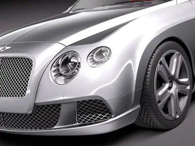 Bentley Continental GTC 2012 3D model
