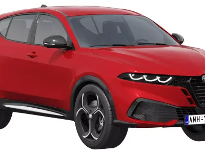 Alfa Romeo Tonale 2026 3D model