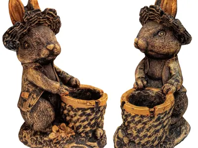 rabbit decorative 3D model