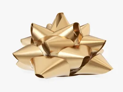 Wrapping bow 01 3D model