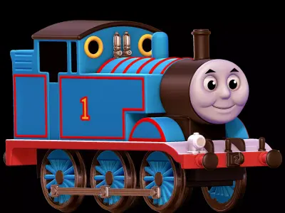 Thomas the Tank Engine 3D print model