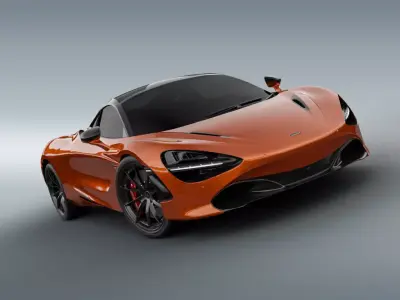 McLaren 720S 2018 3D model
