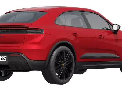 Porsche Macan GTS 2026 3D model
