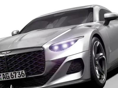 Bentley Mulliner Batur  3D model