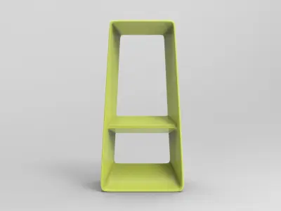 Kunpo Stool Low-poly 3D model