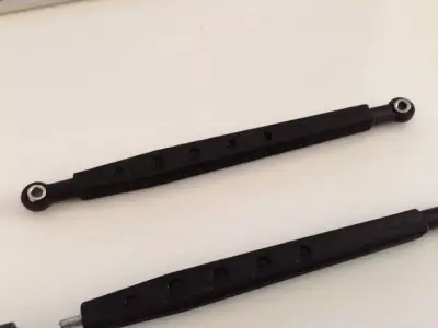 Axial SCX10 Lower Control Arm 121mm Honcho Jeep JKU wheelbase 3D print model