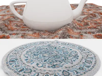 Rugs No 414 Low-poly 3D model