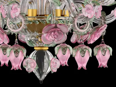 MD 89337-6 Osgona Chandelier 3D model