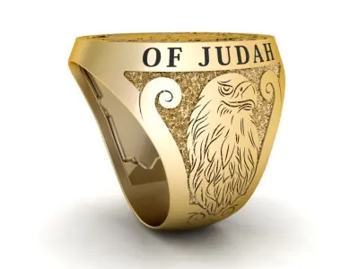 The Lion RIng 3D print model