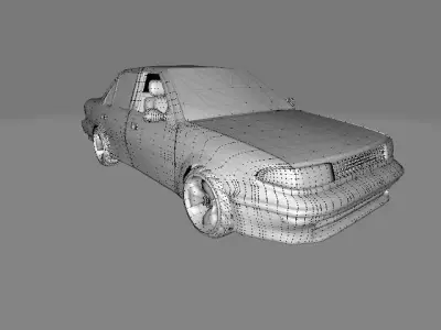 Toyota Corolla Twincam AE92 3D model