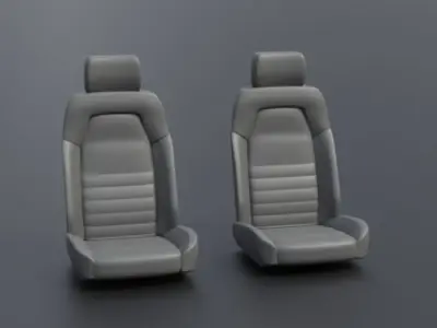 VINTAGE SEAT 27F-S4CL 3D print model