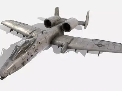 3D printed replica of the fearsome A-10 3D print model