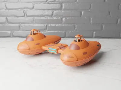 Star Wars Storm IV Twin-Pod Cloud Car 3D print model