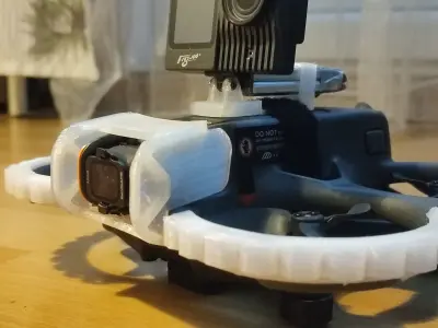 DJI avata 2  freestyle and racing super cover camera  guard plus 3D print model