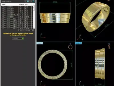  Band 3dm Render Details  3D print model