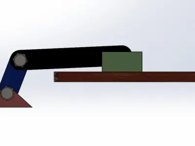 slider crank 3D model