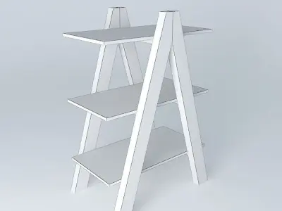 Escada decoração Free 3D model