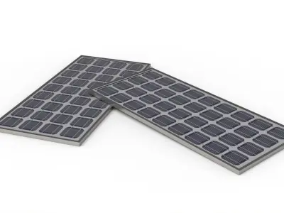 Solar Plate 3D model