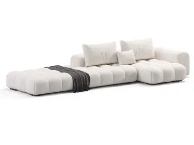 SHAMARA SOFA by Noho Home 2 3D model