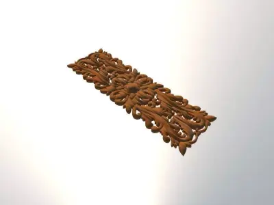 indonesian traditional carving Free low-poly 3D model