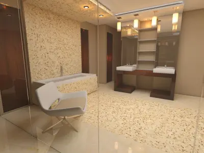 Bathroom 22 3D model