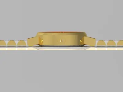 Lockless Watch Case and Strap sj0024 3D print model