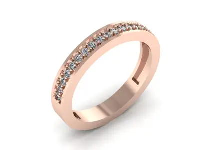 Jewelry Diamond Ring 3D print model get