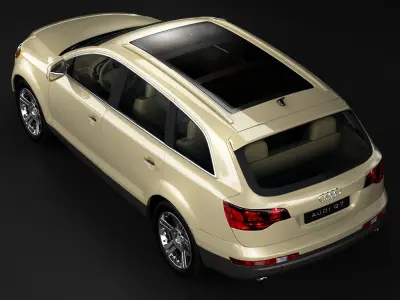 Audi Q7 SUV 3D model