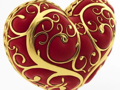 Intricate Heart 3D model