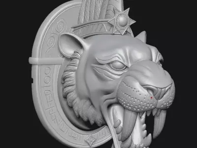 tiger 3D print model