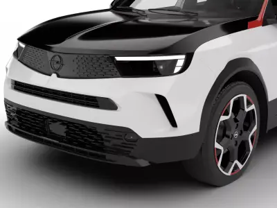 Opel Mokka 2021 3d model 3D model