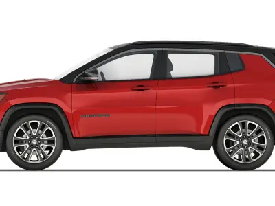 Jeep Compass 2020 3D model by podshyvalov-htc