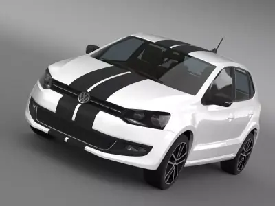 Volkswagen Polo Worthersee 3D model