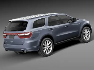 Dodge Durango 2014 3D model