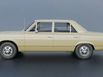 AMC Rambler Four-Door Sedan 1969 3D print model