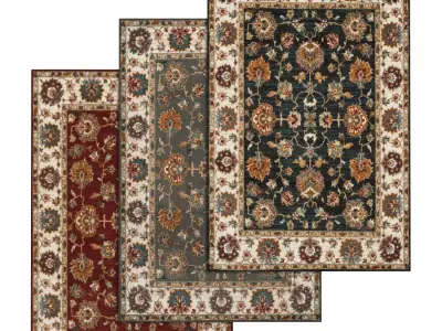 Rug Set 456 3D model