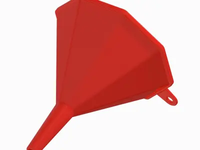 Octagonal Funnel 3D print model