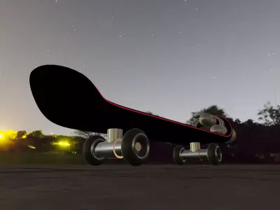 Cyraxs Skate Tech Rocketo 01 Free 3D model