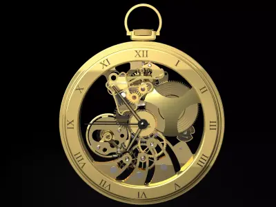 wall clock 3D model order