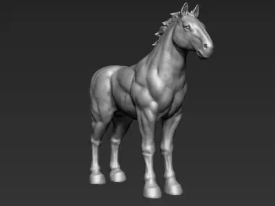 War Horse 3D model