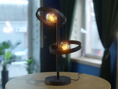 Decoration Modern Table Lamp 3D model