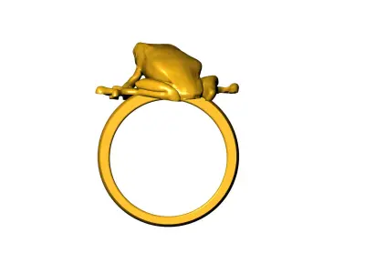 frog ring 3D print model