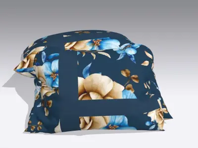 Pillow Low-poly 3D model get