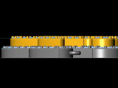 Custom Diamond Name Pendant SOFIA 3D print model