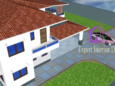 Bungalow Design 3D print model