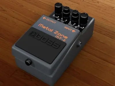 Boss MT-2 3D model